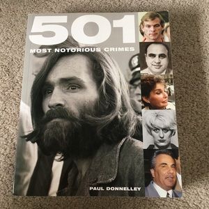 501 Most Notorious Crimes Book FINAL PRICE 💰